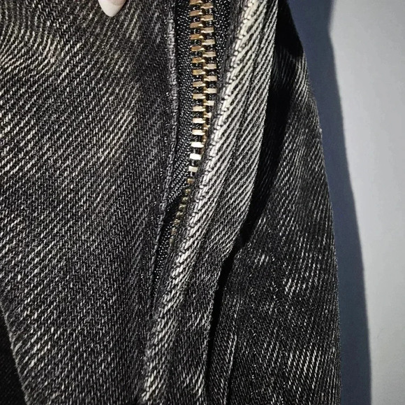 Express Low Rise Black Ripped Boyfriend Jeans - Picture 12 of 12